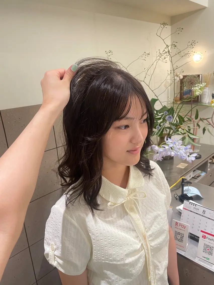 ロング カラー ヘアカラー JURI /HUIのヘアスタイル