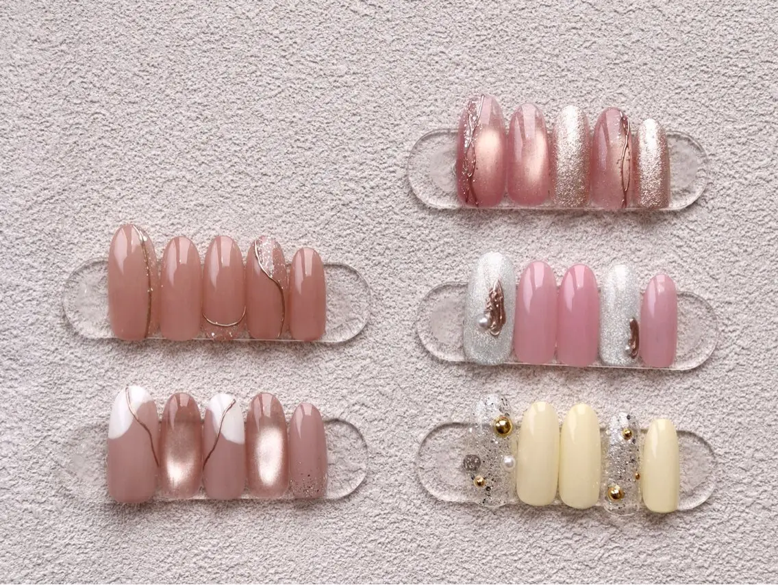 ネイル オフィスネイル ハンドネイル 悠 - Yuu - Erikaのネイルデザイン