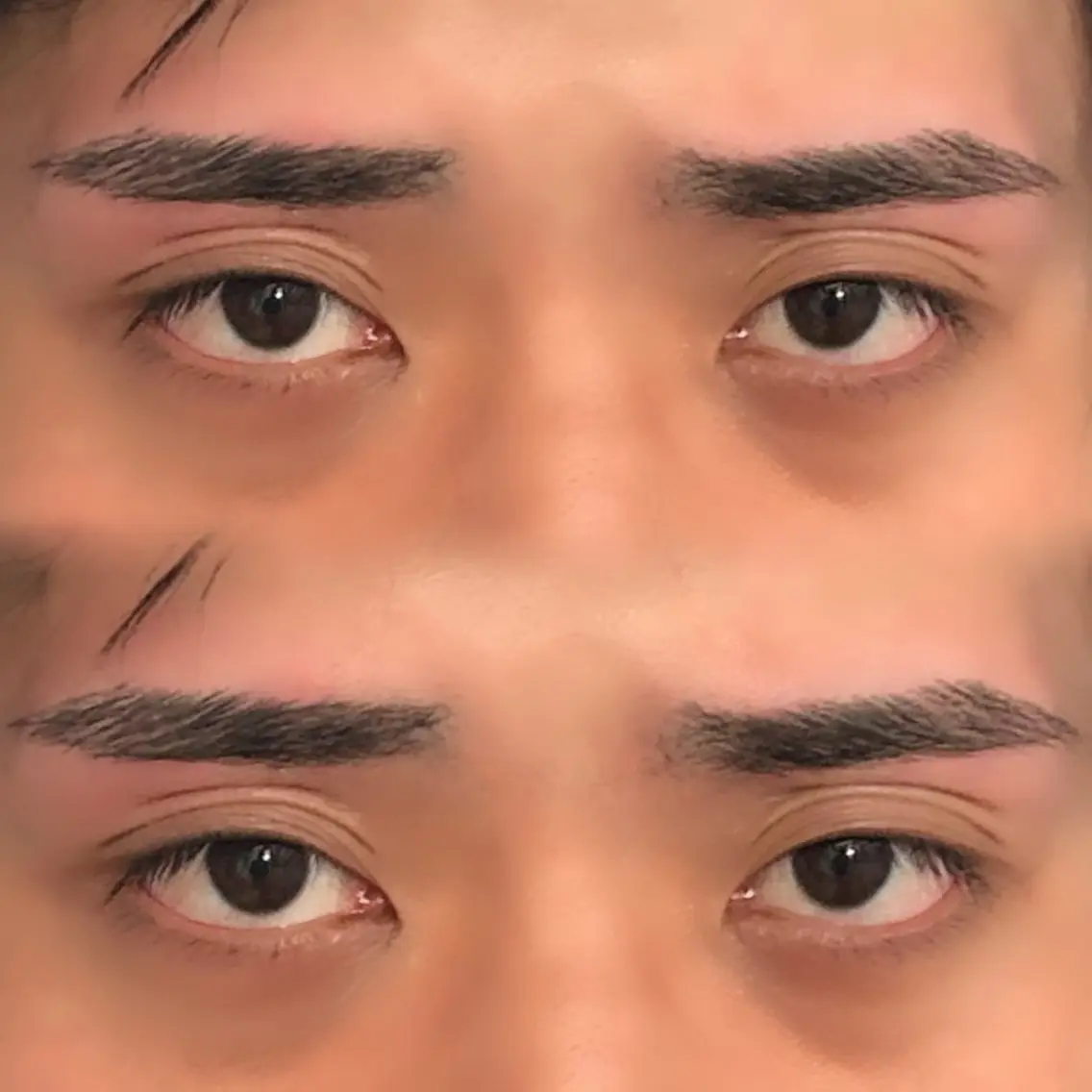【ミニモ限定🫧🫐】 メンズ 👦🏻 美眉スタイリング (眉毛wax脱毛)➕ 間引き🪽(メイク別途¥500)の写真