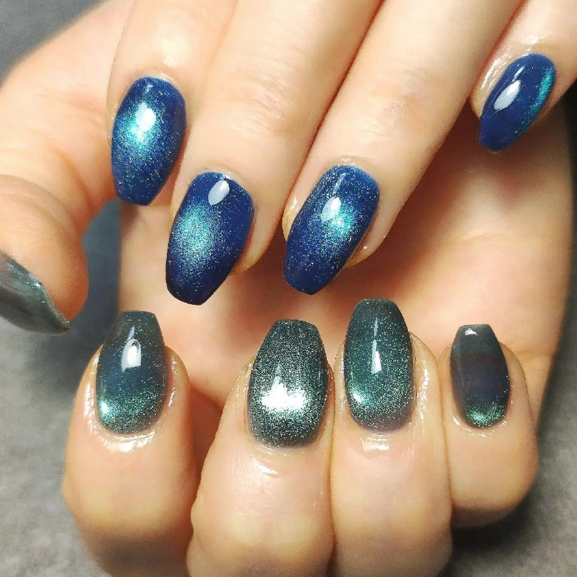 ネイル マグネットネイル 個人サロン saltnailのネイルデザイン