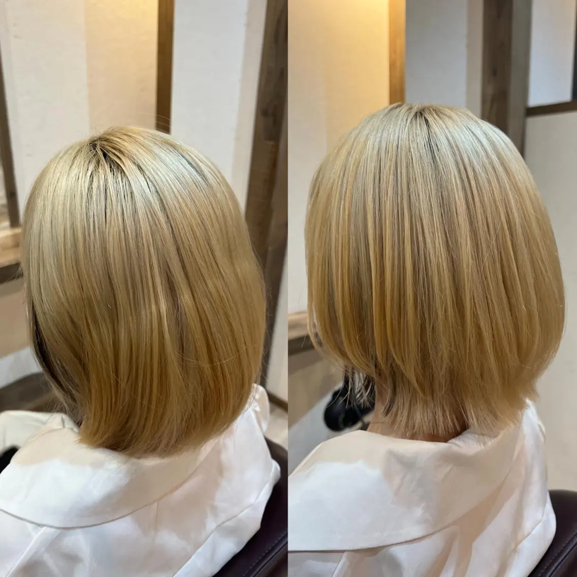 ショート ボブレイヤー ボブ くびれヘア レイヤーカット カット 工藤 梨花のヘアスタイル