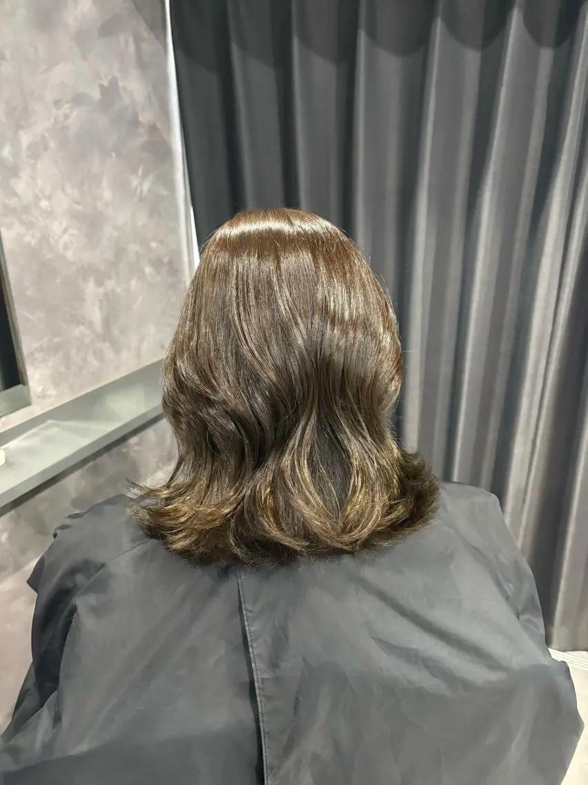 カラー カット ヘアカラー トリートメント nameless miichiのヘアスタイル