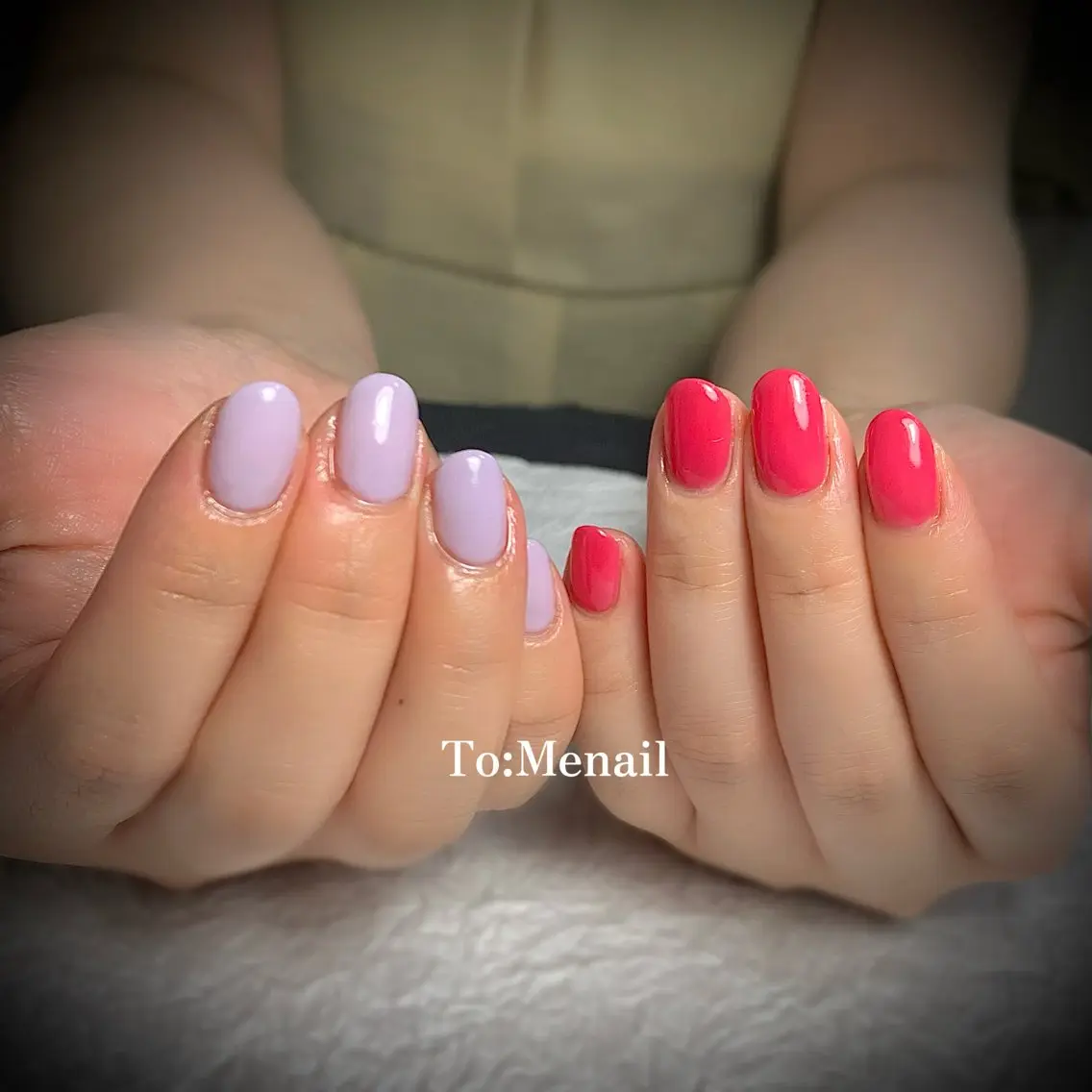 ネイル フットネイル オフィスネイル ワンカラーネイル ショートネイル シンプルネイル ハンドネイル TO:MEnail 町田市/南町田🌿のネイルデザイン