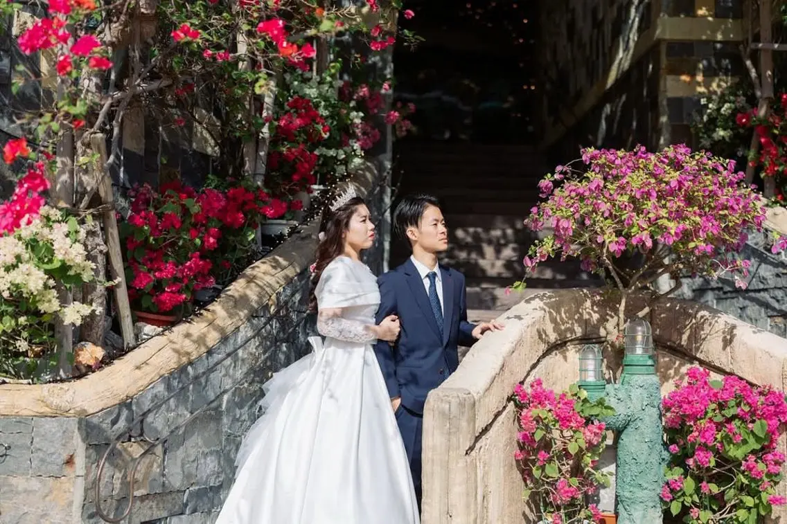 ヘアアレンジ 結婚式・ブライダル 玉城 里奈のヘアスタイル