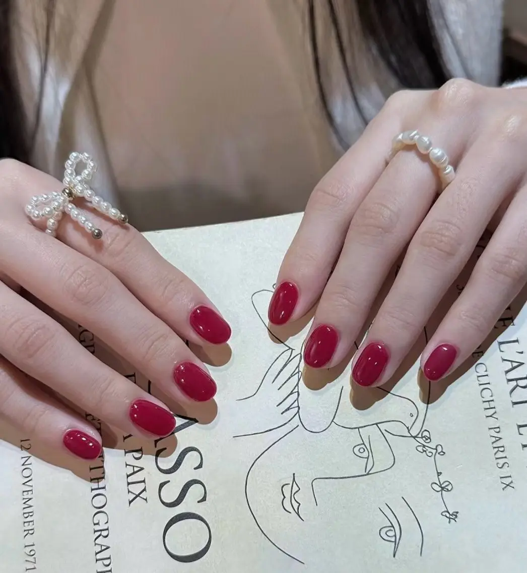 ネイル ワンカラーネイル BabyYouMi nailのネイルデザイン