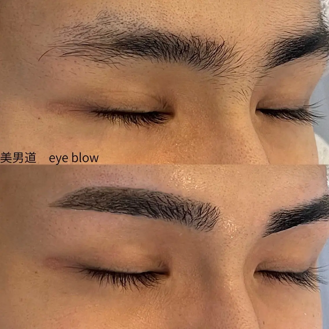 メンズ アイブロウ ワックス脱毛 眉カット BINANDO 桑原の眉毛・アイブロウイメージ