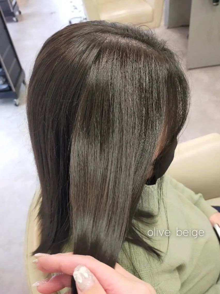 カラー ヘアカラー トリートメント SiLO 🎀 𝕂𝕒𝕟𝕟𝕒のヘアスタイル