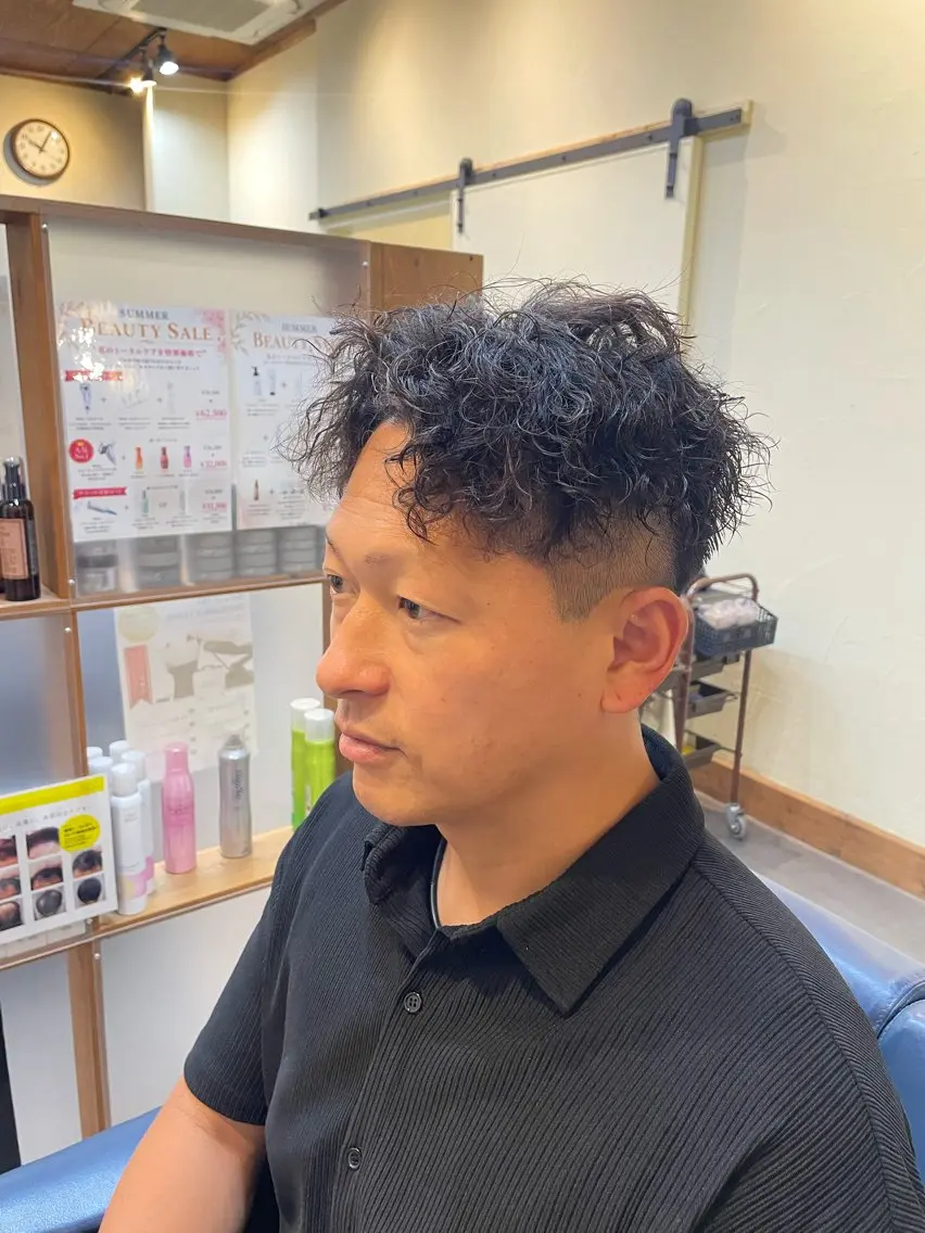 メンズ メンズパーマ カット パーマ 河野 隼人のその他イメージ