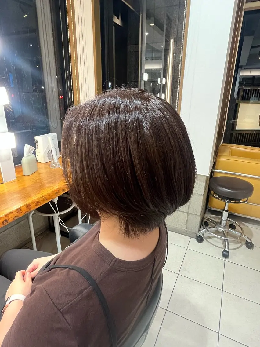 ショート カラー 透明感カラー ヘアカラー 🌻千種/✨️透明感 ✨️/ayakoのヘアスタイル