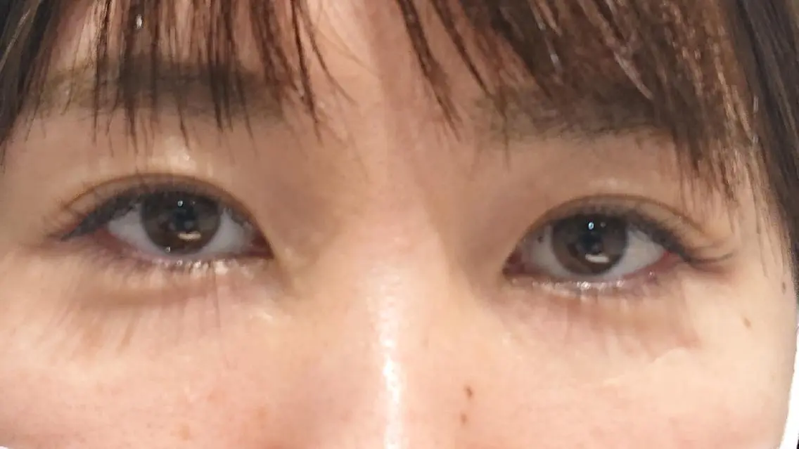 マツエク・マツパ Cカール 目尻長め ナチュラル blossom🌺 井比のマツエク・マツパデザイン