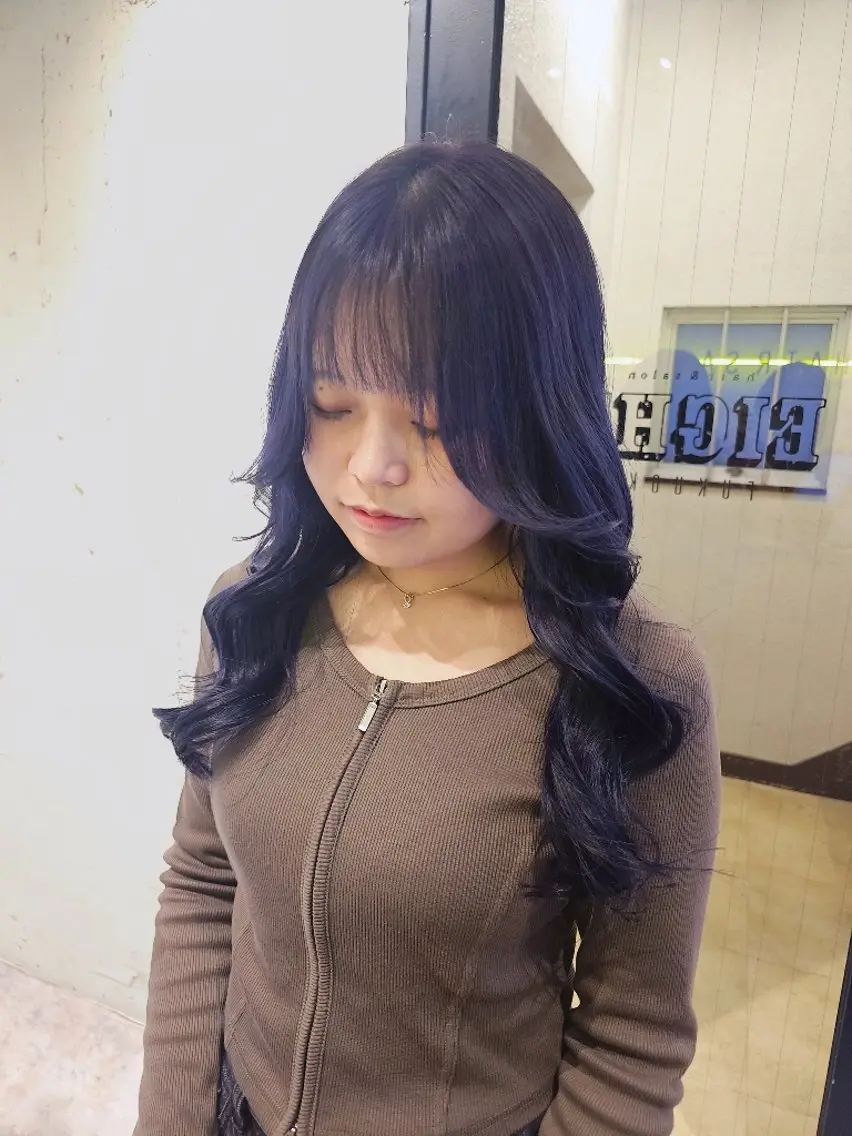 ロング カット ヘアカラー トリートメント Ayu🐾縮毛矯正/ ブリーチ無しカラーのヘアスタイル