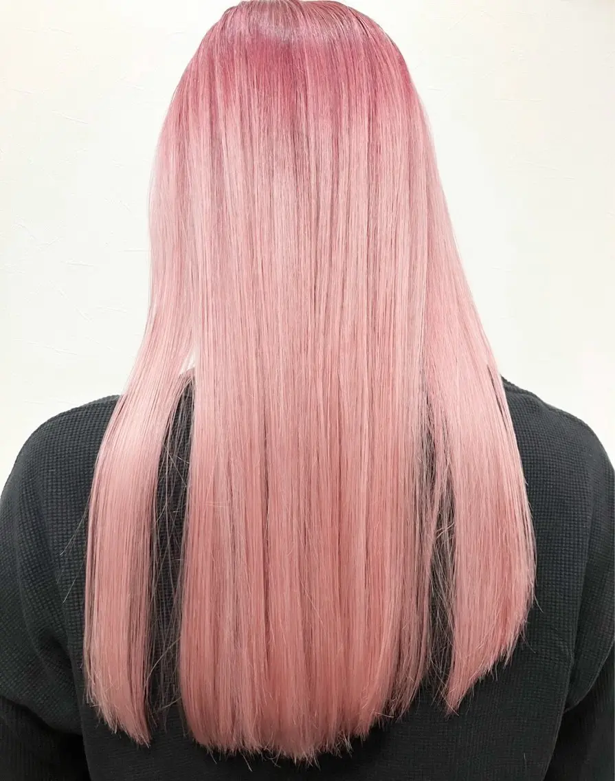 ロング ヘアカラー みいなブリーチモデル 募集中！のヘアスタイル