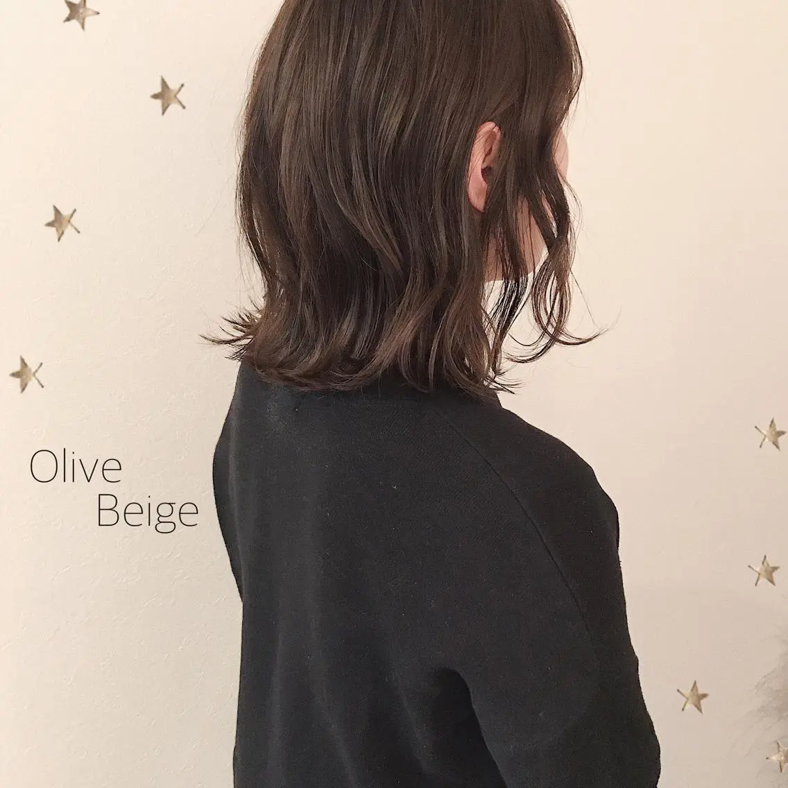 ミディアム カラー カット ヘアカラー トリートメント 市川 千夏のヘアスタイル