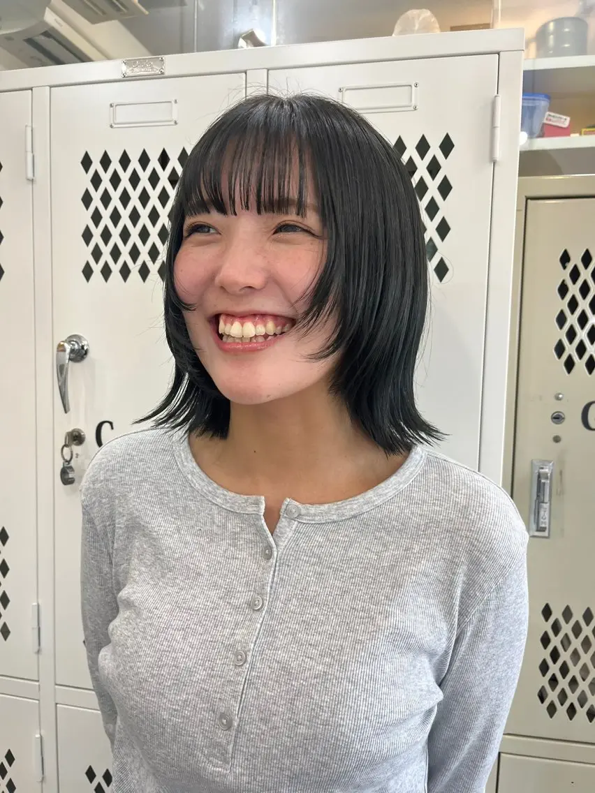 ショート カラー カット ヘアカラー トリートメント 🌼sunc HINAMI🌼のヘアスタイル