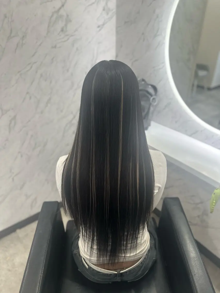 ロング TAKE エクステのヘアスタイル