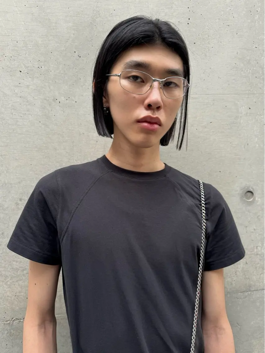 ミディアム メンズ ボブ 神田橋 翔太郎のヘアスタイル