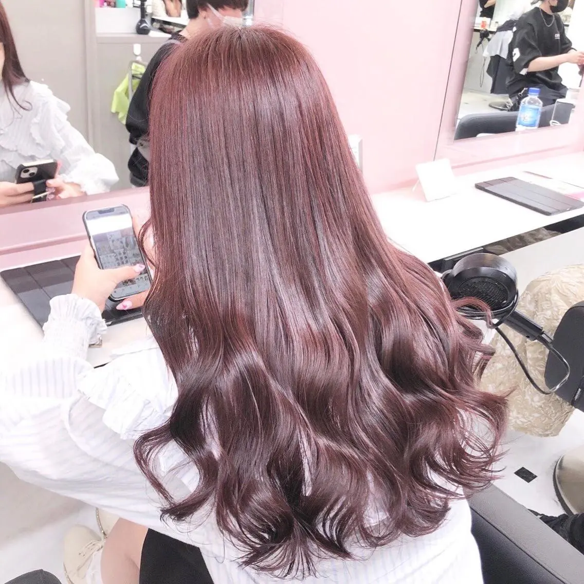 【🌷学生さん限定🌷】🤍ブリーチなしWカラー+カット🤍の写真