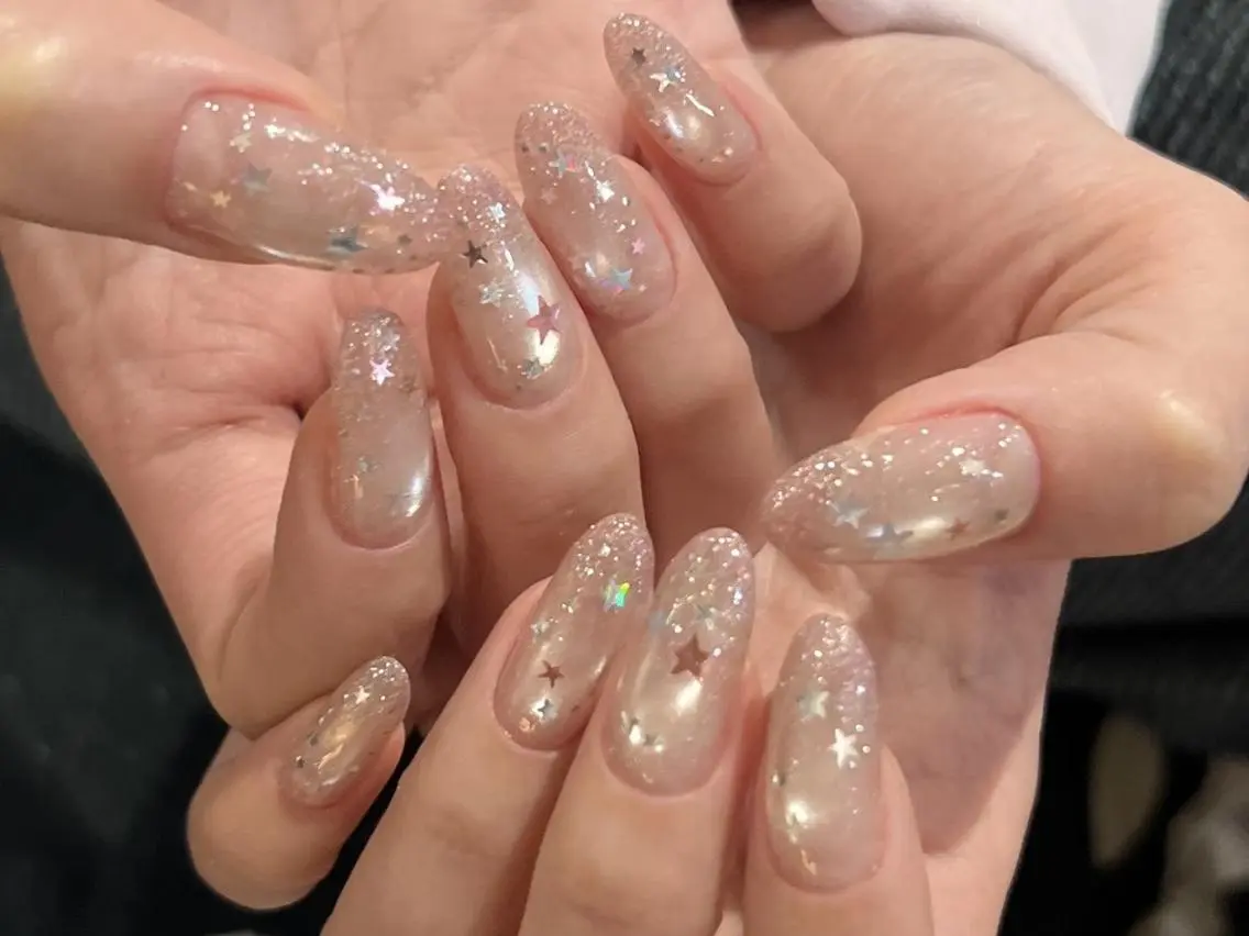 ネイル 🦋チップ長さだし 専門店🦋のネイルデザイン