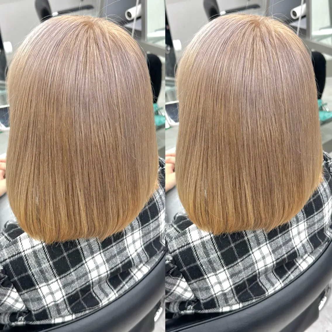 カラー ヘアカラー ヘアメ🎀ハイトーン 🩵エクステ🪄しほのヘアスタイル