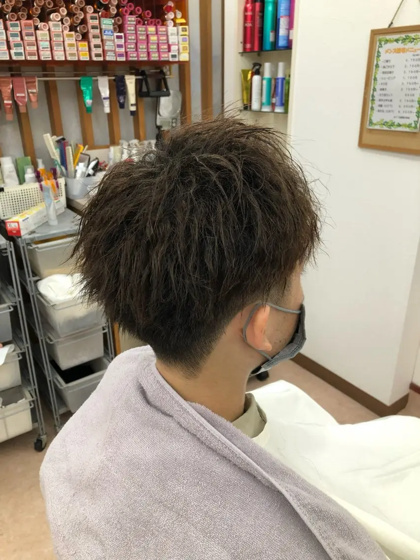 カット・ツイストパーマ(メンズ)の写真