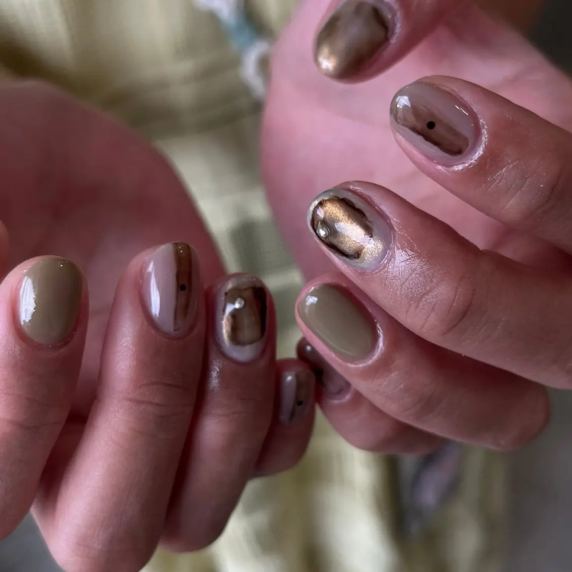 ネイル ニュアンスネイル ハンドネイル nail◯ petitnanoのネイルデザイン