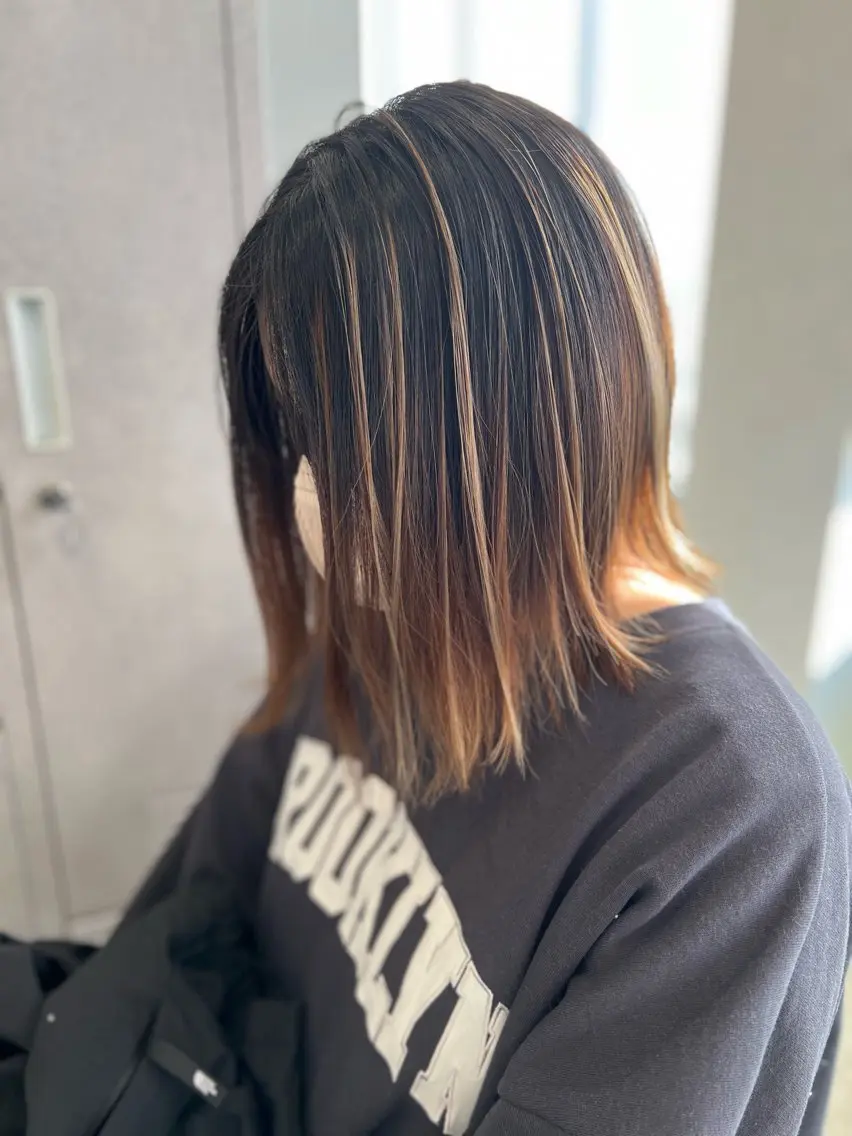 ミディアム カラー ヘアカラー トリートメント 🌿小川 大輔🌿のヘアスタイル