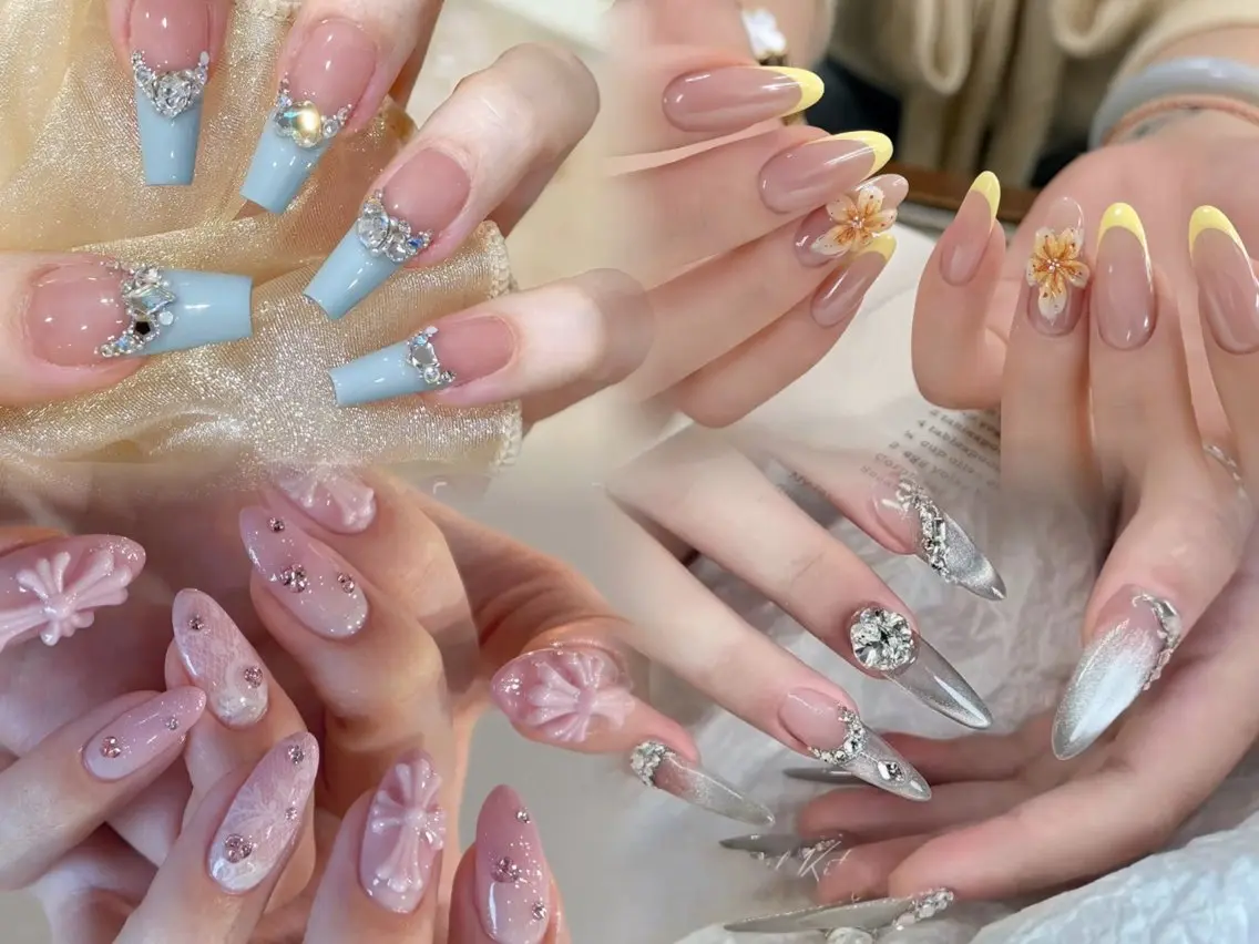 ネイル フットネイル フレンチネイル グラデーション 氷ネイル・うるうるネイル 韓国ネイル Lynn_ Nailのネイルデザイン