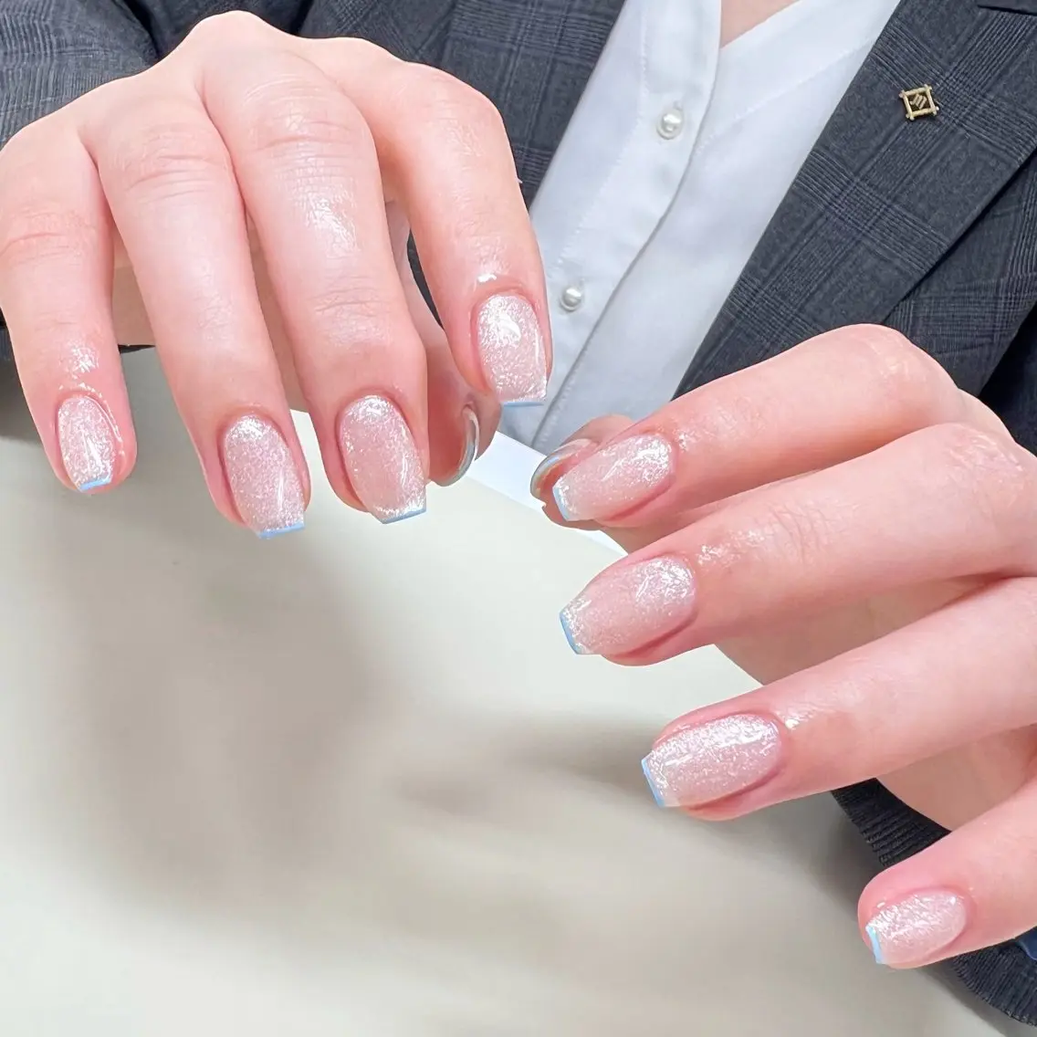 ネイル フレンチネイル Lumiereva nail salonのネイルデザイン