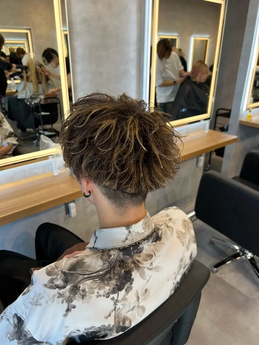 カラー メンズ カット ヘアカラー 【札幌メンズ特化】 つばさ🔥のヘアスタイル