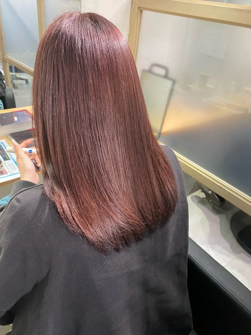 45%off限定クーポン‼️髪質改善トリートメント+カラー❗️の写真