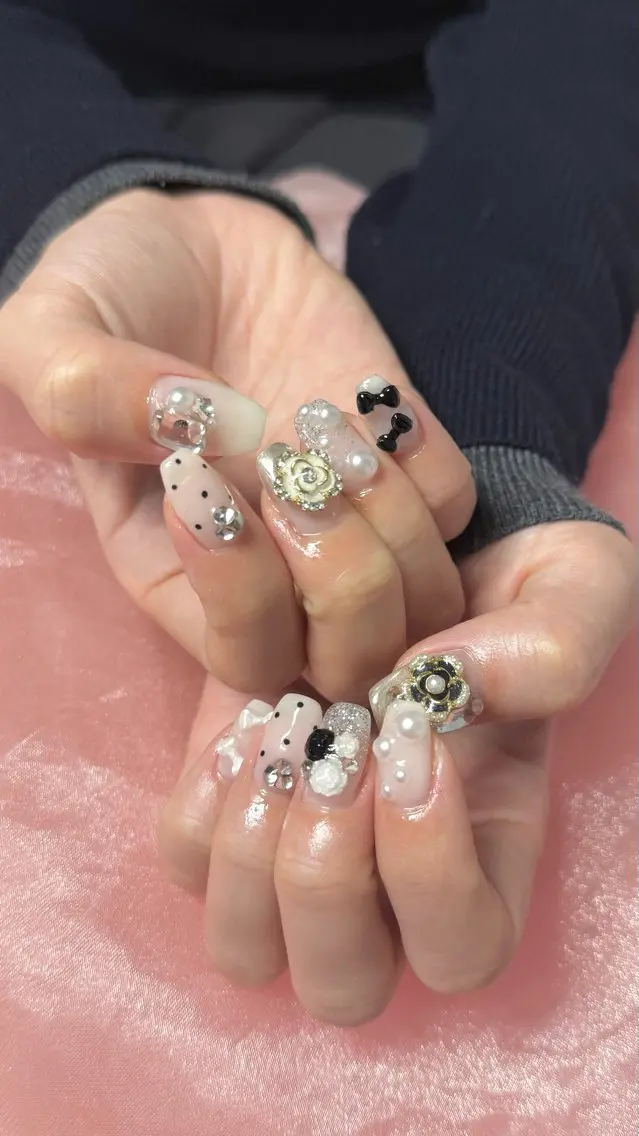 ネイル 長さ出し ハンドネイル RUMI nailのネイルデザイン