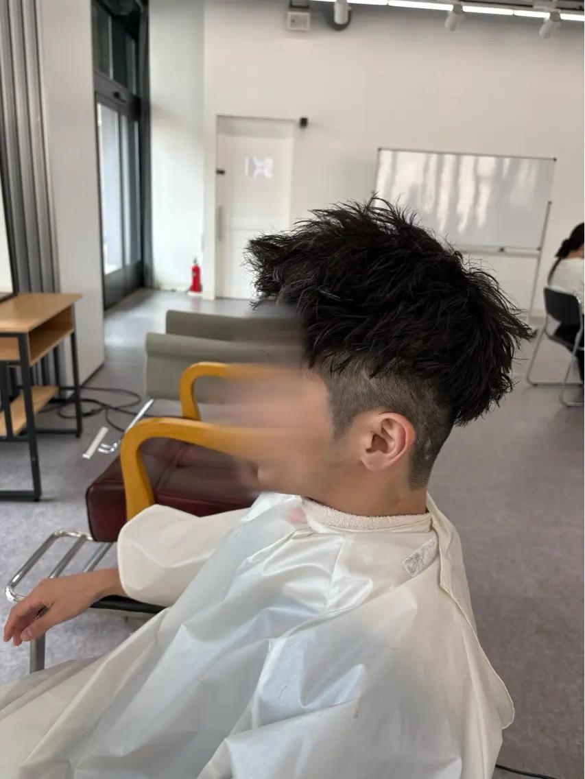 メンズ モデル募集✂️竹添 亜美のヘアスタイル