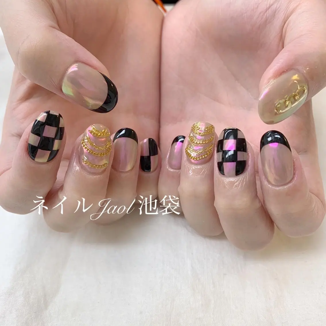 ショート ネイルJaol 池袋のネイルデザイン