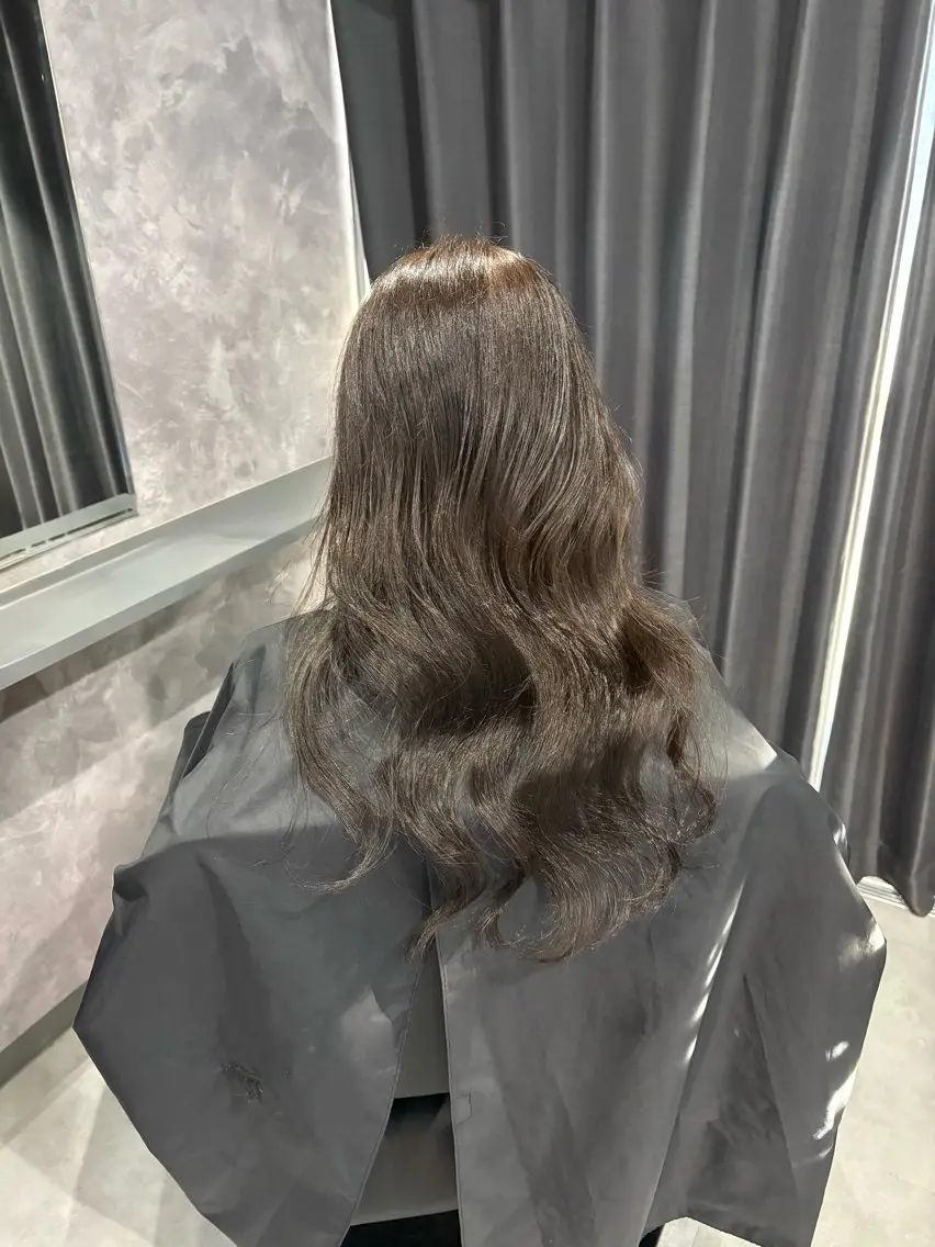 カラー ヘアカラー トリートメント nameless miichiのヘアスタイル