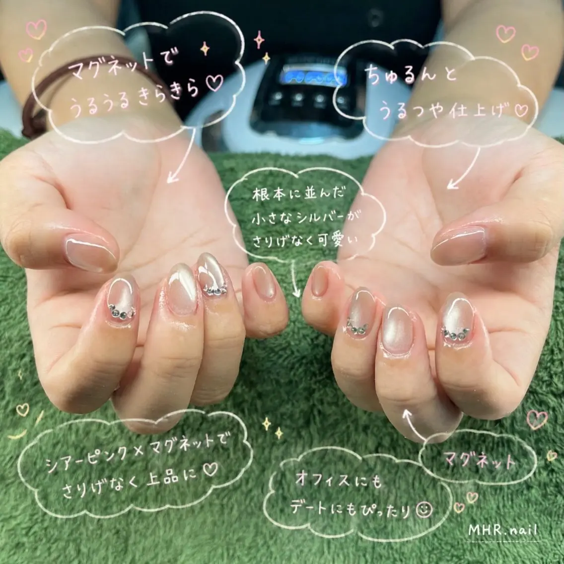ネイル ハンドネイル フットネイル MHR nailのネイルデザイン