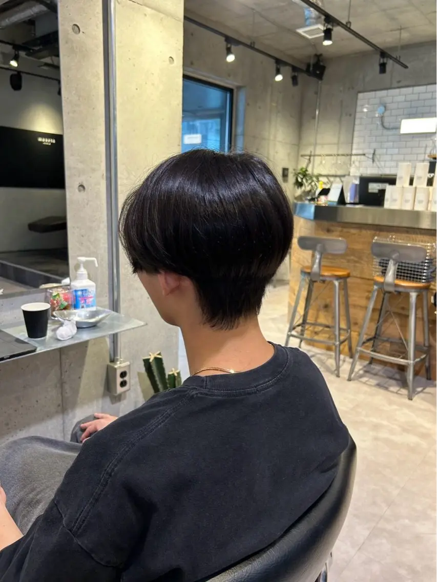 メンズ カット 韓国ヘアー🇰🇷 MIWAのヘアスタイル