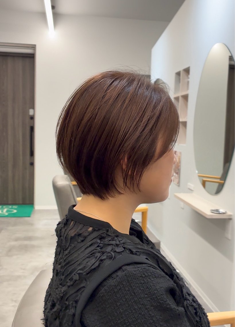 ショート ショートヘア カット ヘアカラー 白崎 龍神のヘアスタイル