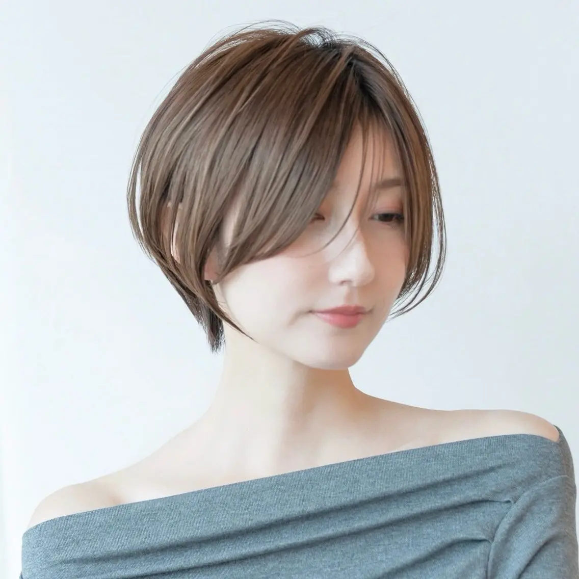 ショート カラー カット ヘアカラー 縮毛矯正 トリートメント 【渋谷】ボブ・ レイヤーボブ特化✂︎のヘアスタイル
