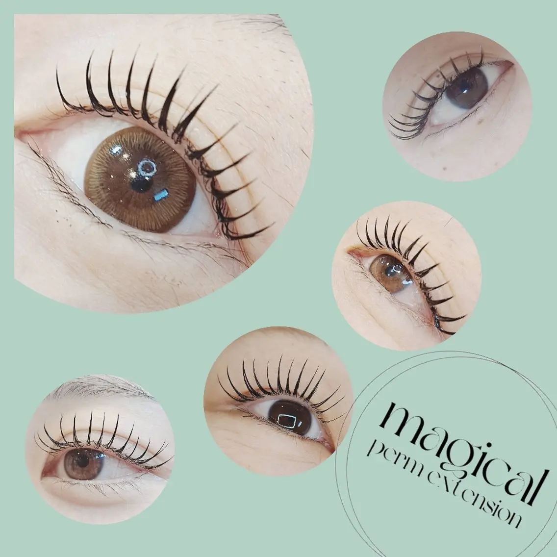 マツエク・マツパ 一重×まつ毛パーマ マツエク eyelash  Recona のマツエク・マツパデザイン