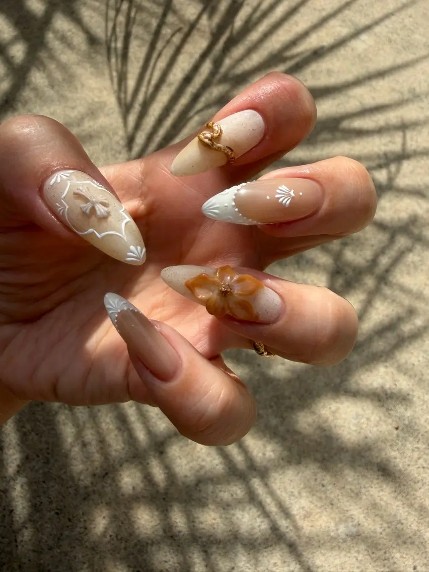 ネイル ハンドネイル 村瀬 理絵のネイルデザイン