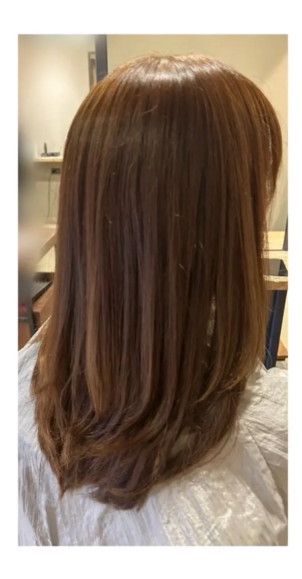 ロング レイヤーカット カット 南條 しほのヘアスタイル