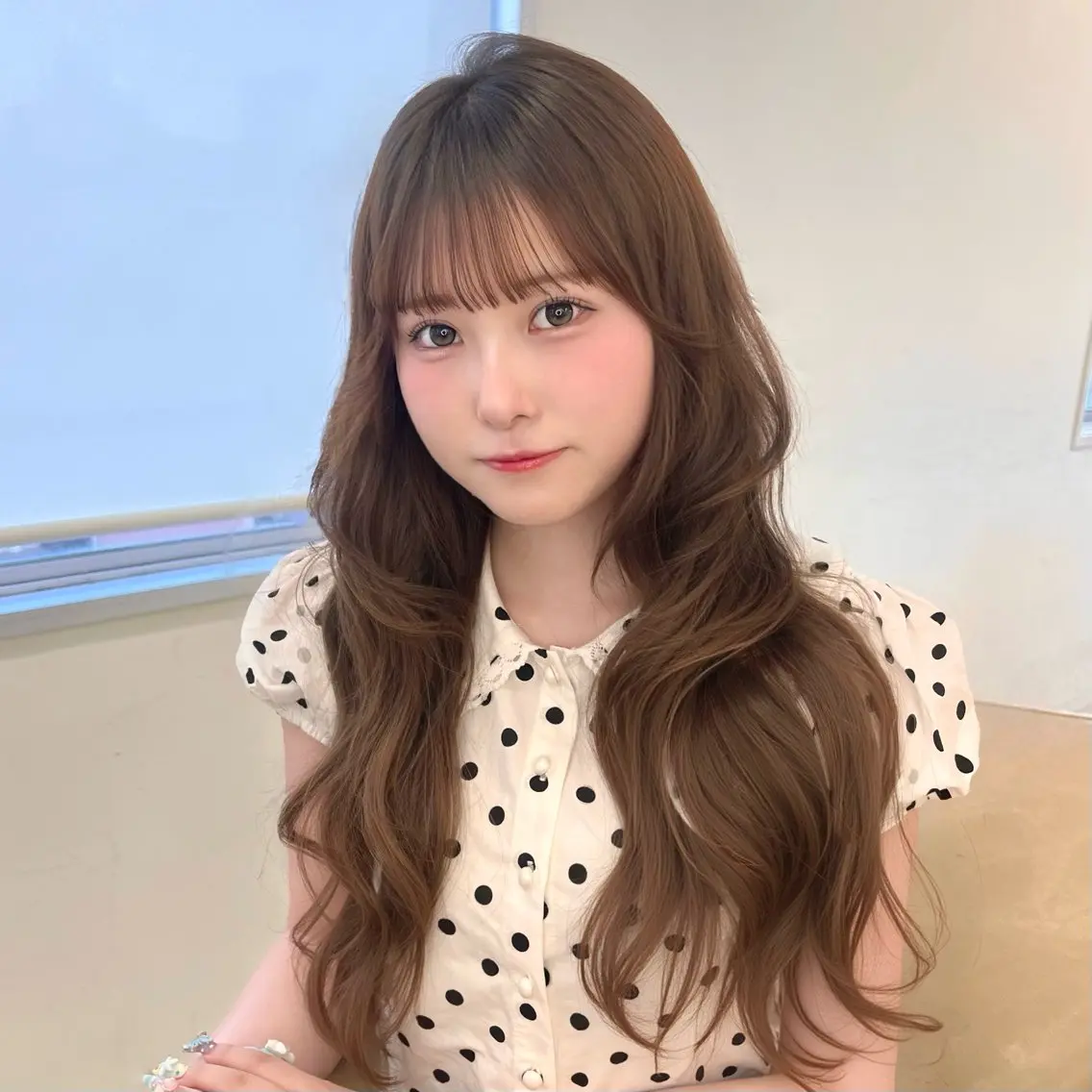 ミディアム カラー 🪞ボブ特化/顔 まわり🧸mai🎀のヘアスタイル