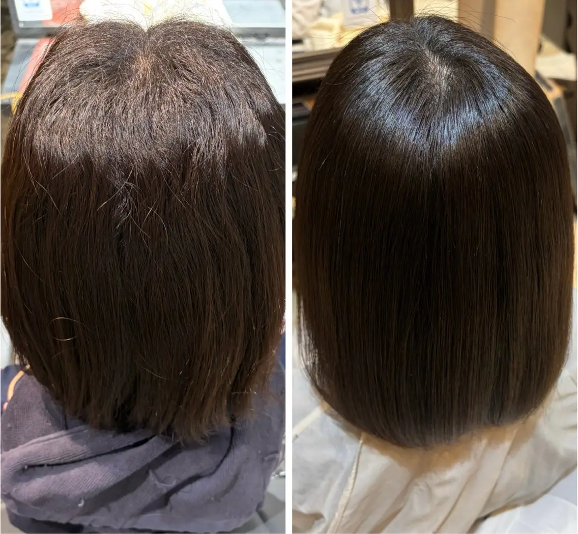 ショート 縮毛矯正 縮毛矯正 あいみ モデル様募集中🎀のヘアスタイル
