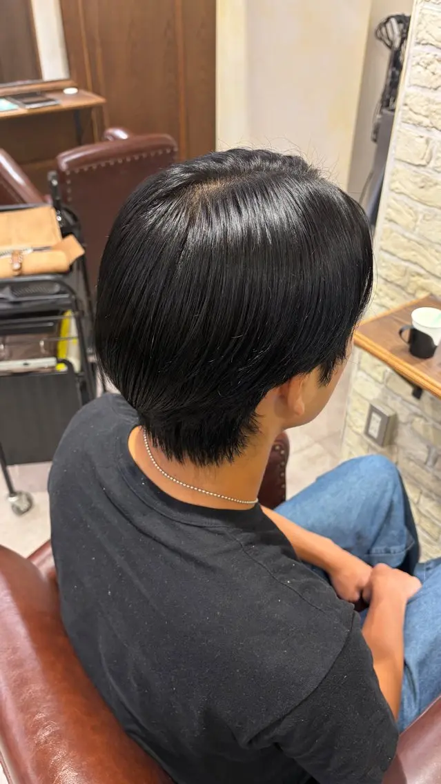 メンズ モネ｜CLUTCH メンズカットカラーのヘアスタイル