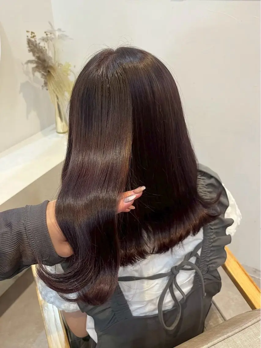 ロング カラー ヘアカラー トリートメント 🎀ここね/熊谷 /モデル様募集中🎀のヘアスタイル