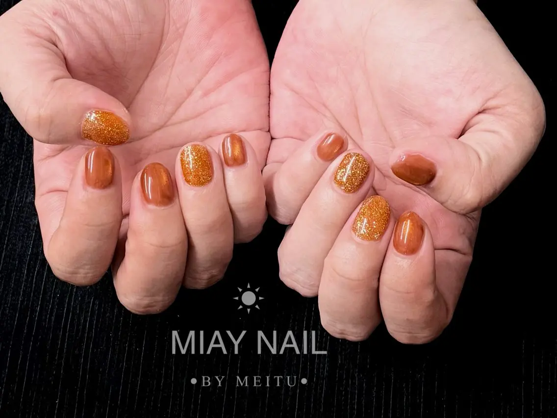 ネイル ハンドネイル 💜MIYA NAIL鶴見店のネイルデザイン