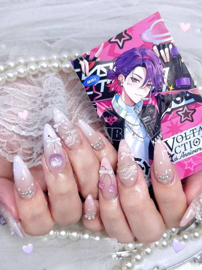 ネイル ハンドネイル ️🫧みつき/ 渋谷/痛ネイル️🫧のネイルデザイン