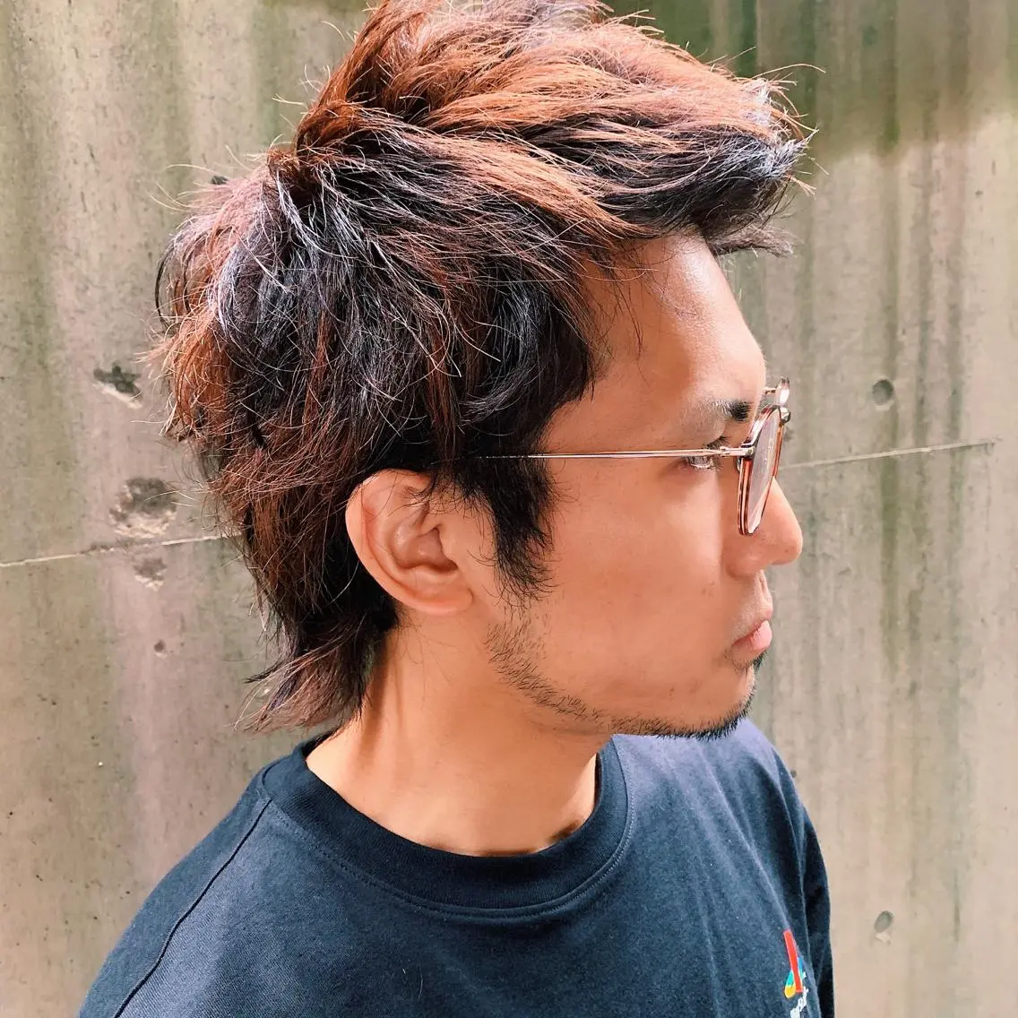 ショート カラー メンズ 中川 竜誠のヘアスタイル