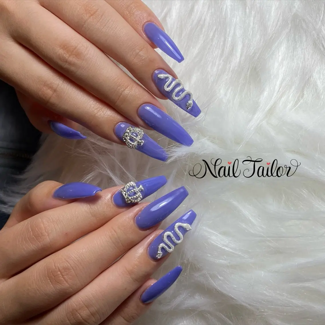 ネイル 長さ出し ロングネイル ワンカラーネイル スカルプネイル シンプルネイル ハンドネイル NailTailor ネイルテイラーのネイルデザイン