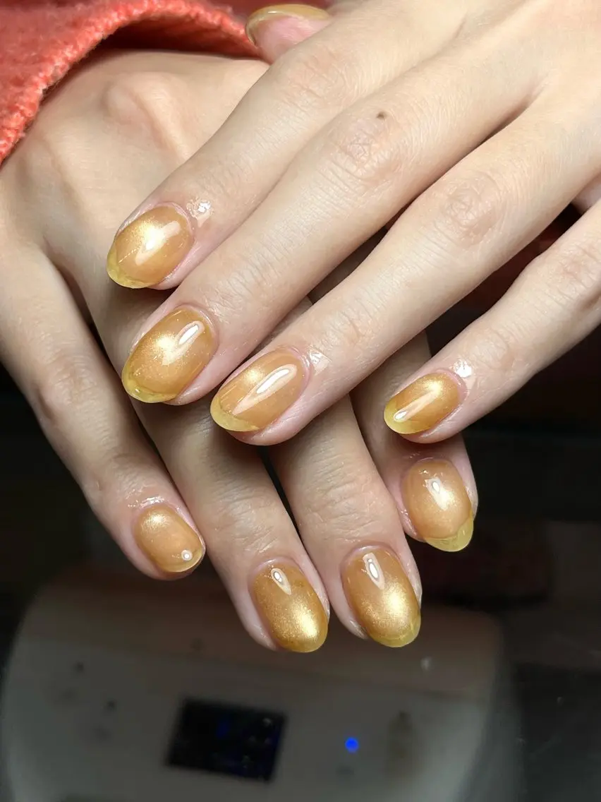 ネイル ワンカラーネイル ハンドネイル 🌻Sunrich Fuka🌻のネイルデザイン